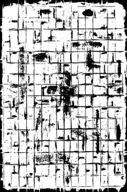 antika elementlerle siyah ve beyaz monokrom dokusu ve retro desenli soyut antika dokusuyla