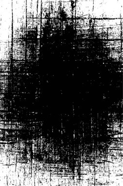 Çatlamış beton ya da taşın kaplama dokusu, yarım ton soyut vektör illüstrasyonu