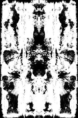 Çatlamış beton ya da taşın kaplama dokusu, yarım ton soyut vektör illüstrasyonu