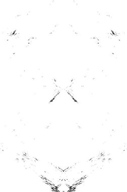 Çatlamış beton ya da taşın kaplama dokusu, yarım ton soyut vektör illüstrasyonu