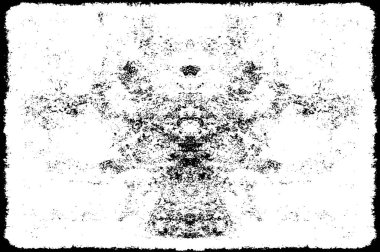 arkaplanda çatlaklar olan soyut siyah beyaz grunge arkaplanı