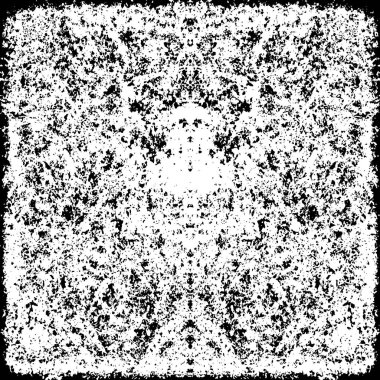 Siyah ve beyaz tonların efektini de içeren tek renkli soyut doku