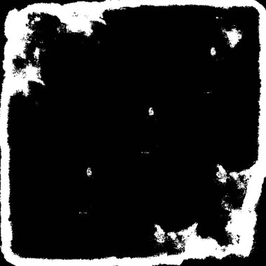  Çizik ve çizgilerle siyah beyaz dokuda soyut vektör arkaplanı