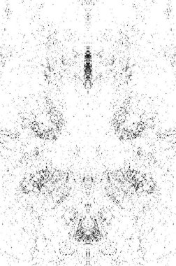  Çizik ve çizgilerle siyah beyaz dokuda soyut vektör arkaplanı