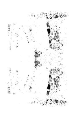  Çizik ve çizgilerle siyah beyaz dokuda soyut vektör arkaplanı