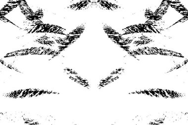 Çizik ve çizgilerle siyah beyaz dokuda sıkıntılı bir arkaplan