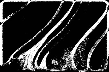 Çizik ve çizgilerle siyah beyaz dokuda sıkıntılı bir arkaplan