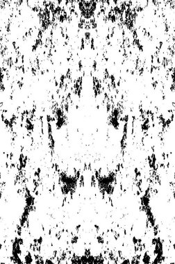 Çizik ve çizgilerle siyah beyaz dokuda sıkıntılı bir arkaplan