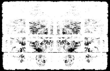 Çizik ve çatlaklarla dolu grunge dokusu