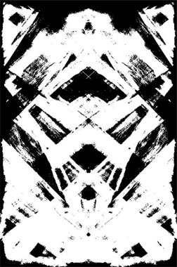 Sıkıntılı bir geçmiş. Siyah ve beyaz dokular. soyut vektör illüstrasyonu.