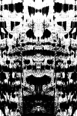 Siyah ve beyaz dokular. Soyut grunge arkaplanı. vektör illüstrasyonu