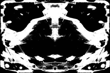 arkaplanda çatlaklar olan soyut siyah beyaz grunge arkaplanı