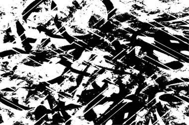 Siyah ve beyaz dokular. Soyut grunge arkaplanı. vektör illüstrasyonu