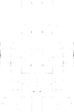 Grunge üst üste biniyor. Soyut siyah-beyaz vektör arkaplanı. Çatlak, leke ve noktalarda kirli desenli tek renkli klasik yüzey. Karanlık korku tarzında eski bir duvar.