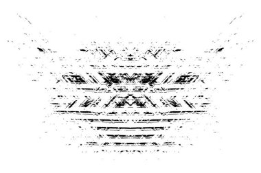 Grunge üst üste biniyor. Soyut siyah-beyaz vektör arkaplanı. Çatlak, leke ve noktalarda kirli desenli tek renkli klasik yüzey. Karanlık korku tarzında eski bir duvar.