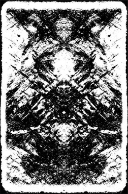 Sert siyah-beyaz dokular. Grunge 'un geçmişi. Soyut doku etkisi. Vektör İllüstrasyonu