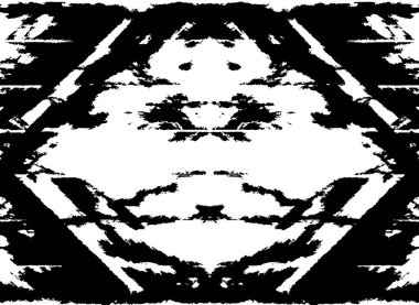 Sert siyah-beyaz dokular. Grunge 'un geçmişi. Soyut doku etkisi. Vektör İllüstrasyonu