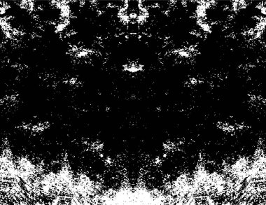 Siyah ve Beyaz Sorunlu Grunge Vektör Kaplama Şablonu. Koyu renkli eskimiş doku. Kirli Yaratıcı Tasarım Arkaplan Elementi