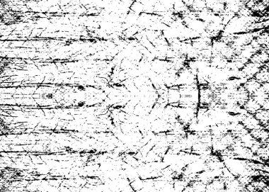 Siyah ve Beyaz Sorunlu Grunge Vektör Kaplama Şablonu. Koyu renkli eskimiş doku. Kirli Yaratıcı Tasarım Arkaplan Elementi