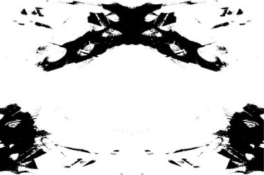 Siyah ve Beyaz Sorunlu Grunge Vektör Kaplama Şablonu. Koyu renkli eskimiş doku. Kirli Yaratıcı Tasarım Arkaplan Elementi