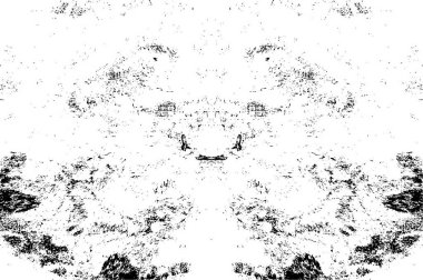 Siyah ve Beyaz Sorunlu Grunge Vektör Kaplama Şablonu. Koyu renkli eskimiş doku. Kirli Yaratıcı Tasarım Arkaplan Elementi