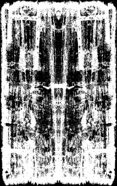 Siyah ve Beyaz Sorunlu Grunge Vektör Kaplama Şablonu. Koyu renkli eskimiş doku. Kirli Yaratıcı Tasarım Arkaplan Elementi