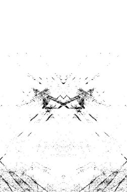 Siyah ve Beyaz Sorunlu Grunge Vektör Kaplama Şablonu. Koyu renkli eskimiş doku. Kirli Yaratıcı Tasarım Arkaplan Elementi