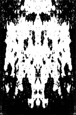 Siyah ve Beyaz Sorunlu Grunge Vektör Kaplama Şablonu. Koyu renkli eskimiş doku. Kirli Yaratıcı Tasarım Arkaplan Elementi