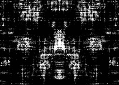 Siyah ve Beyaz Sorunlu Grunge Vektör Kaplama Şablonu. Koyu renkli eskimiş doku. Kirli Yaratıcı Tasarım Arkaplan Elementi