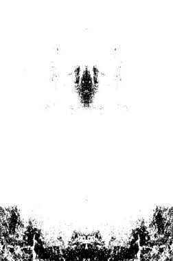 Siyah ve Beyaz Sorunlu Grunge Vektör Kaplama Şablonu. Koyu renkli eskimiş doku. Kirli Yaratıcı Tasarım Arkaplan Elementi