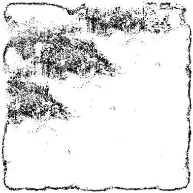 Siyah ve Beyaz Sorunlu Grunge Vektör Kaplama Şablonu. Koyu renkli eskimiş doku. Kirli Yaratıcı Tasarım Arkaplan Elementi