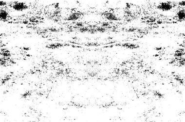 Siyah ve Beyaz Sorunlu Grunge Vektör Kaplama Şablonu. Koyu renkli eskimiş doku. Kirli Yaratıcı Tasarım Arkaplan Elementi