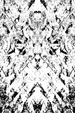 Siyah ve Beyaz Sorunlu Grunge Vektör Kaplama Şablonu. Koyu renkli eskimiş doku. Kirli Yaratıcı Tasarım Arkaplan Elementi