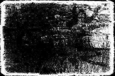 Siyah ve Beyaz Sorunlu Grunge Vektör Kaplama Şablonu. Koyu renkli eskimiş doku. Kirli Yaratıcı Tasarım Arkaplan Elementi