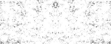 Siyah ve Beyaz Sorunlu Grunge Vektör Kaplama Şablonu. Koyu renkli eskimiş doku. Kirli Yaratıcı Tasarım Arkaplan Elementi