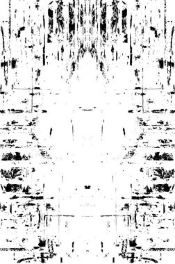 Siyah ve Beyaz Sorunlu Grunge Vektör Kaplama Şablonu. Koyu renkli eskimiş doku. Kirli Yaratıcı Tasarım Arkaplan Elementi