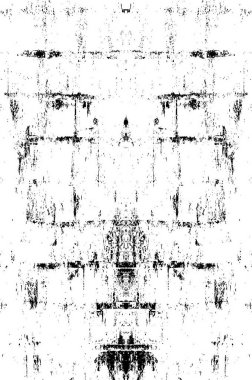 Siyah ve Beyaz Sorunlu Grunge Vektör Kaplama Şablonu. Koyu renkli eskimiş doku. Kirli Yaratıcı Tasarım Arkaplan Elementi