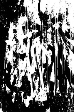 Siyah ve Beyaz Sorunlu Grunge Vektör Kaplama Şablonu. Koyu renkli eskimiş doku. Kirli Yaratıcı Tasarım Arkaplan Elementi