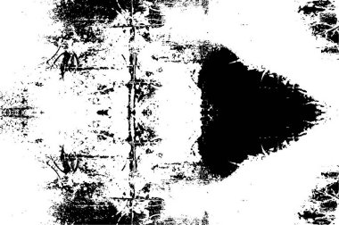 Siyah ve Beyaz Sorunlu Grunge Vektör Kaplama Şablonu. Koyu renkli eskimiş doku. Kirli Yaratıcı Tasarım Arkaplan Elementi