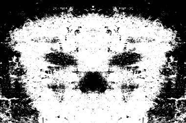 Siyah ve Beyaz Sorunlu Grunge Vektör Kaplama Şablonu. Koyu renkli eskimiş doku. Kirli Yaratıcı Tasarım Arkaplan Elementi