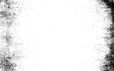 Siyah ve Beyaz Sorunlu Grunge Vektör Kaplama Şablonu. Koyu renkli eskimiş doku. Kirli Yaratıcı Tasarım Arkaplan Elementi