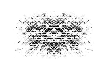 Siyah ve Beyaz Sorunlu Grunge Vektör Kaplama Şablonu. Koyu renkli eskimiş doku. Kirli Yaratıcı Tasarım Arkaplan Elementi