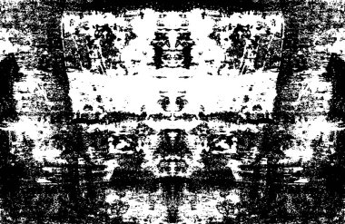 Siyah ve Beyaz Sorunlu Grunge Vektör Kaplama Şablonu. Koyu renkli eskimiş doku. Kirli Yaratıcı Tasarım Arkaplan Elementi