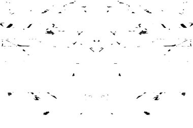 Siyah ve Beyaz Sorunlu Grunge Vektör Kaplama Şablonu. Koyu renkli eskimiş doku. Kirli Yaratıcı Tasarım Arkaplan Elementi