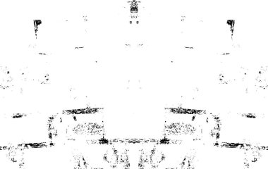 Siyah ve Beyaz Sorunlu Grunge Vektör Kaplama Şablonu. Koyu renkli eskimiş doku. Kirli Yaratıcı Tasarım Arkaplan Elementi