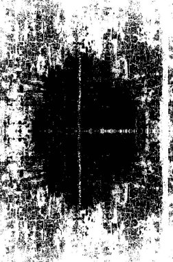 Siyah ve Beyaz Sorunlu Grunge Vektör Kaplama Şablonu. Koyu renkli eskimiş doku. Kirli Yaratıcı Tasarım Arkaplan Elementi