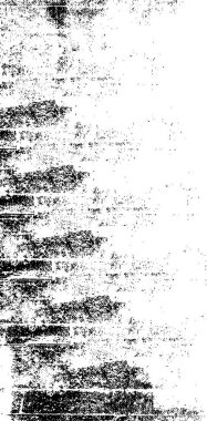 Siyah ve Beyaz Sorunlu Grunge Vektör Kaplama Şablonu. Koyu renkli eskimiş doku. Kirli Yaratıcı Tasarım Arkaplan Elementi