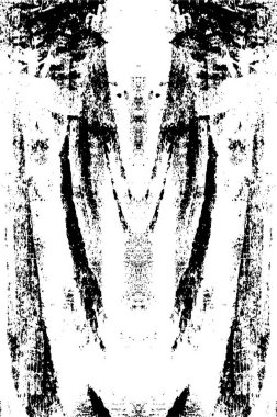 Siyah ve Beyaz Sorunlu Grunge Vektör Kaplama Şablonu. Koyu renkli eskimiş doku. Kirli Yaratıcı Tasarım Arkaplan Elementi