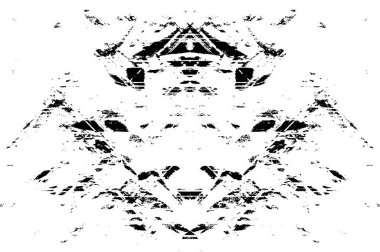 Siyah ve Beyaz Sorunlu Grunge Vektör Kaplama Şablonu. Koyu renkli eskimiş doku. Kirli Yaratıcı Tasarım Arkaplan Elementi