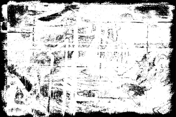Fondo Grunge Abstracto Blanco Negro Con Grietas — Archivo Imágenes Vectoriales